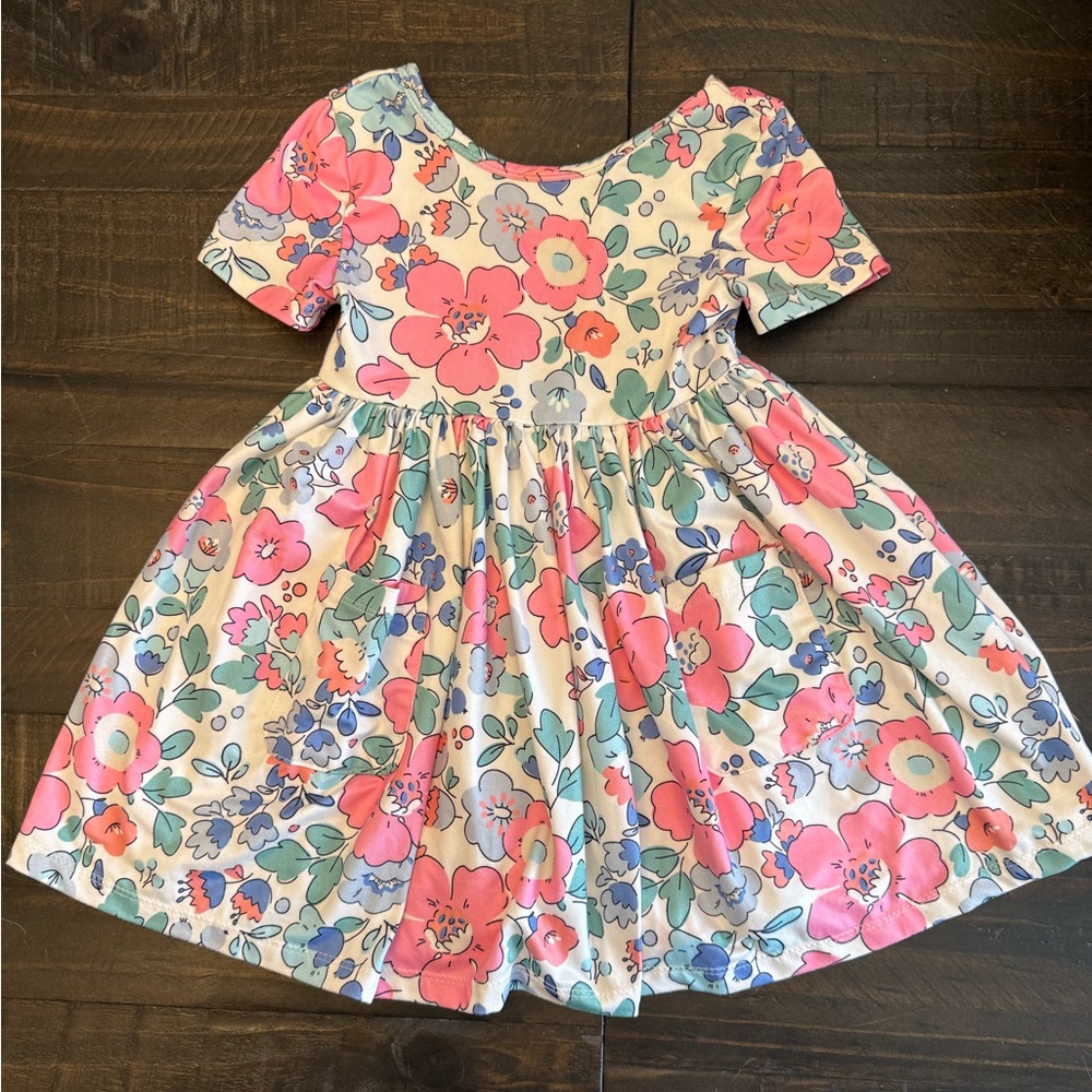 Mila & Rose girls flower twirl dress 3T